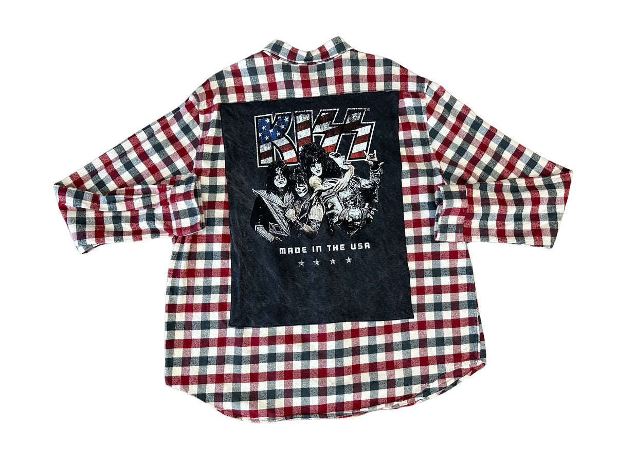 KISS USA Back Plaid Needle & Thread Co.