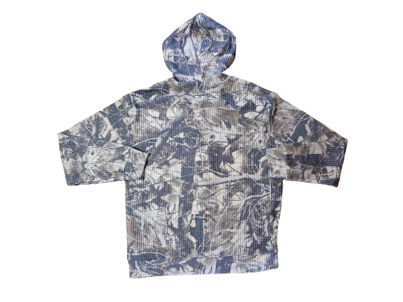 Camo Death Row Records x Wu-tang Zip-Up Hoodie