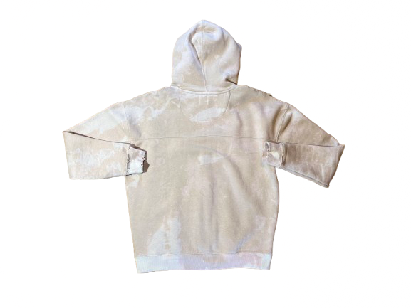 Acid-washed Van Halen x Def Leppard Zip-Up Hoodie